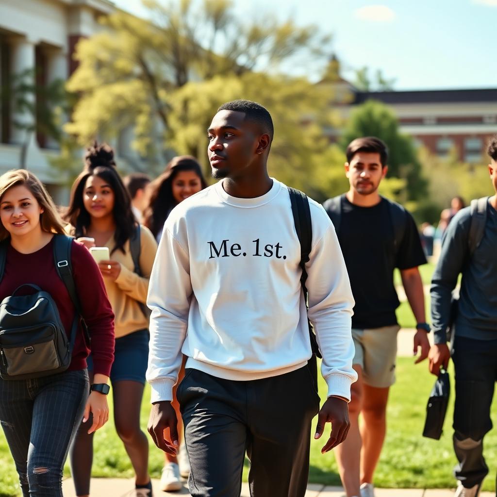 On campus